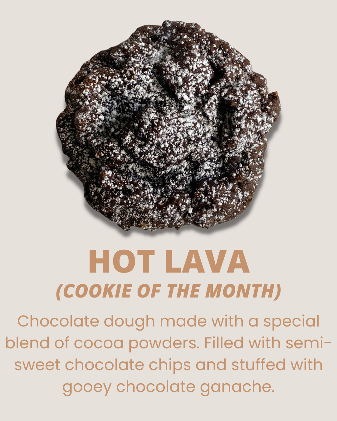 molten lava cake cookie