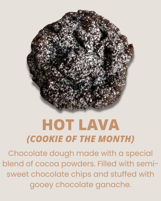 molten lava cake cookie