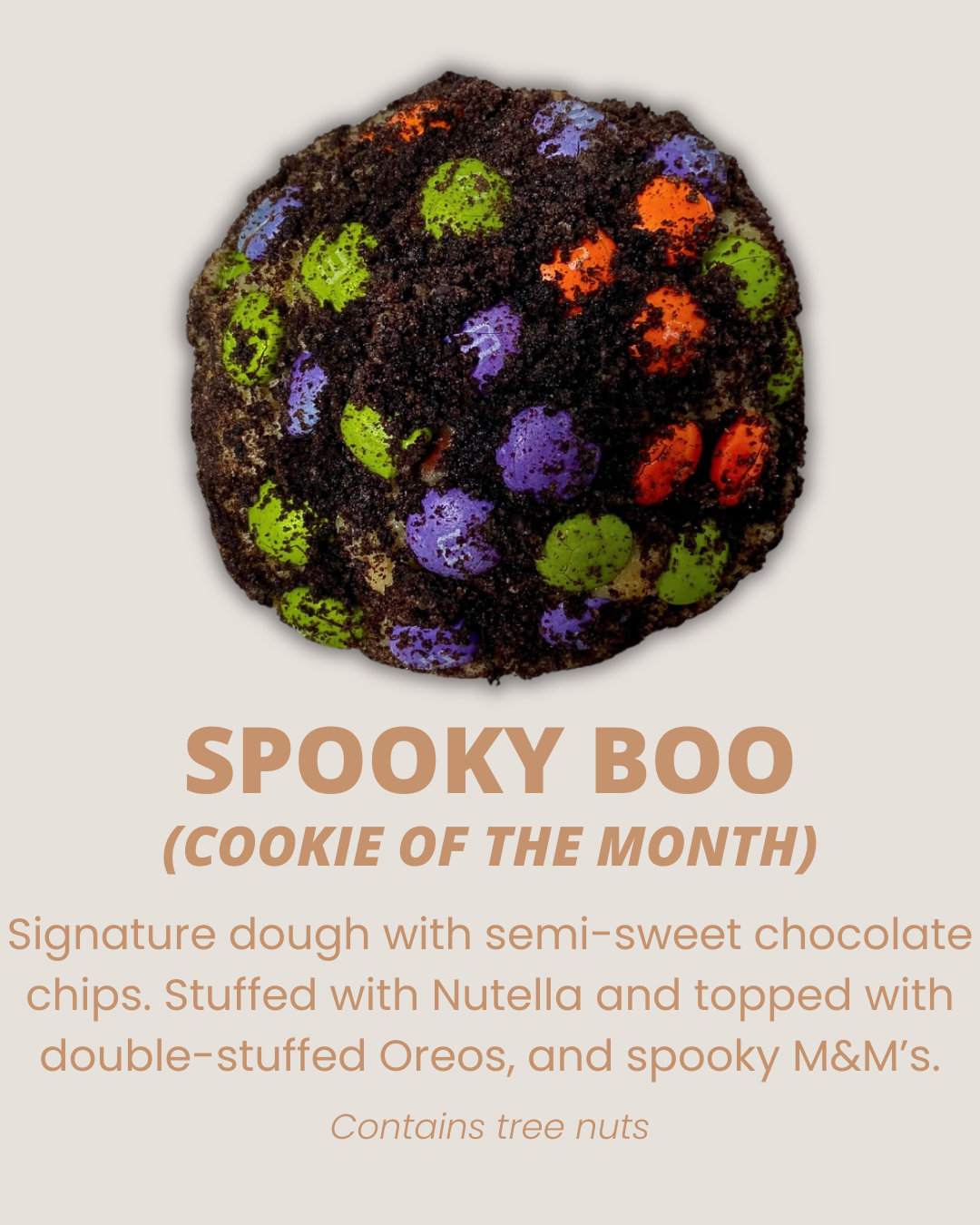 halloween nutella oreo cookie
