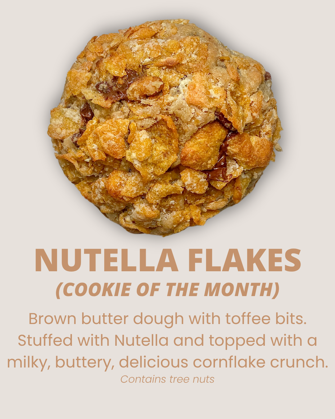 Toffee Flakes (Cookie of the Month)