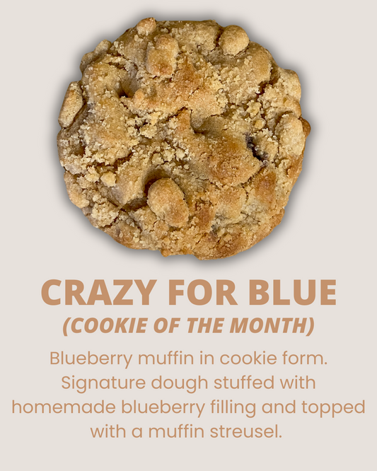 Crazy for Blue (Cookie of the Month)